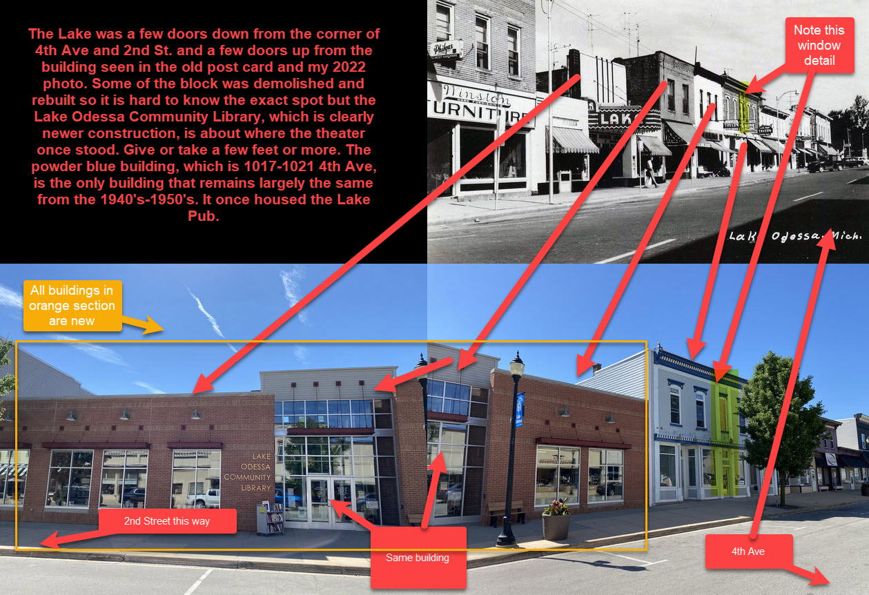 Lake Theatre - Photo Comparison From Old Days To 2022